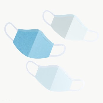 Paper craft surgical mask elements transparent png | Free  transparent png - 2306681