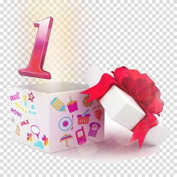 Paper Decorative box Gift Ribbon, creative gift transparent background PNG clipart
