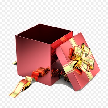 Paper Decorative box Gift Stock photography - Open the gift box 