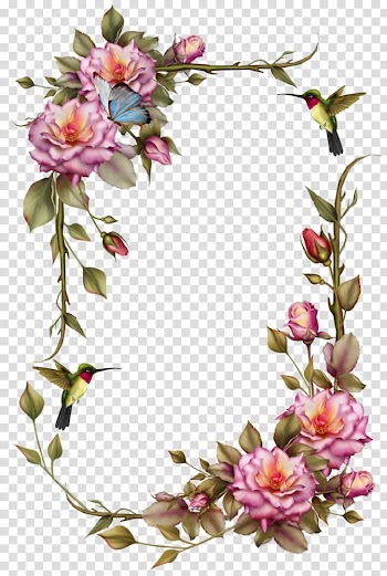 Paper Decoupage Painting Art Frames, painting transparent background PNG clipart