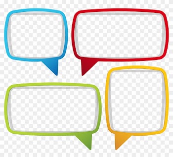 Paper Dialog Box Clip Art - Speech Bubble Frame