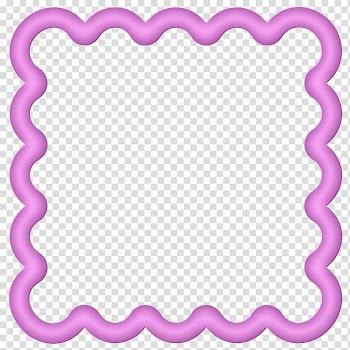 Paper Digital scrapbooking Frames, pink border transparent background PNG clipart