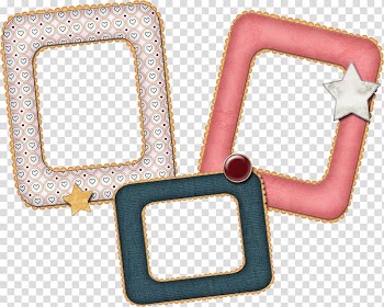 Paper Digital scrapbooking Frames, scrapbook transparent background PNG clipart