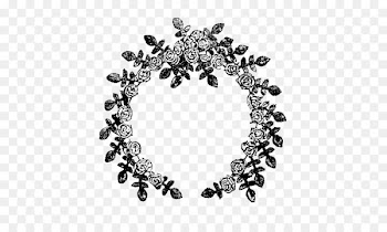 Paper Digital stamp Wreath Postage Stamps - floral wreath 