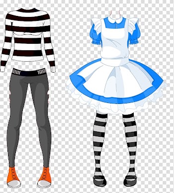 Paper doll Halloween costume Clothing , Women's clothes transparent background PNG clipart