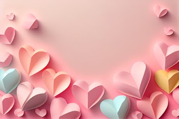 Paper Elements Shape Heart Flying