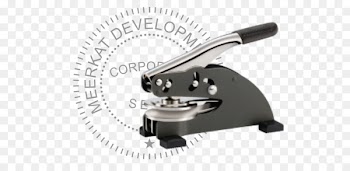 Paper embossing Company seal Rubber stamp - STAMP AND Seal 
