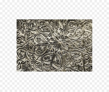 Paper embossing Metal Pattern - Oriental ornament 