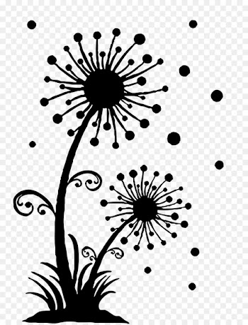 Paper embossing Wedding invitation Handicraft - dandelions 