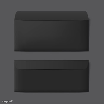 Paper envelope design mockup vector | Free stock vector - 496429