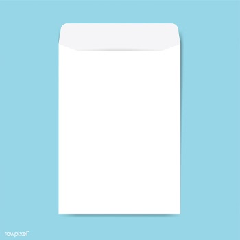 Paper envelope design mockup vector | Free stock vector - 496467