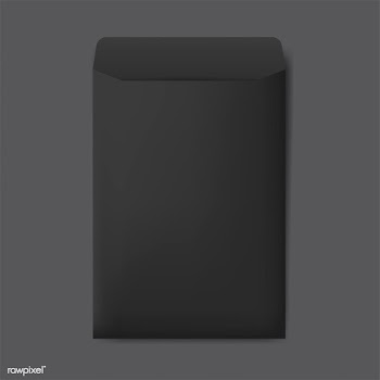 Paper envelope design mockup vector | Free stock vector - 496479