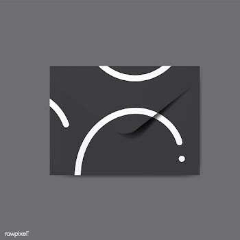 Paper envelope design mockup vector | Free stock vector - 496502