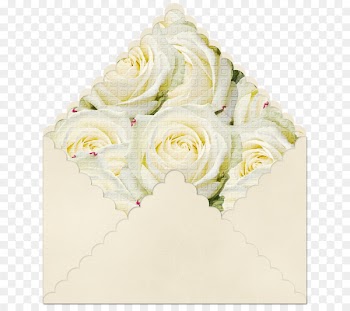 Paper Envelope Material Letter - Rose Envelope 