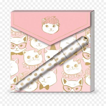 Paper Fancy Notepads and Notebooks by Lady Jayne Ltd. - Fancy Cats Matchbo Pink M - unicorn keychain 