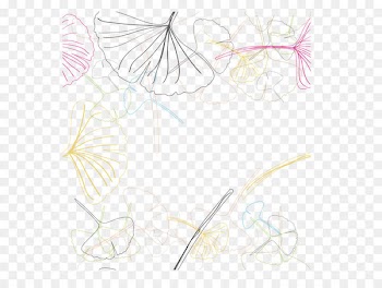 Paper Flag Pattern - Vector simple apricot shade 