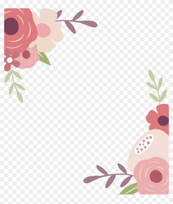 Paper Floral Design Greeting Card Flower - Border Floral Design Paper