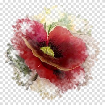 Paper Flower Watercolor painting , Watercolor flowers transparent background PNG clipart