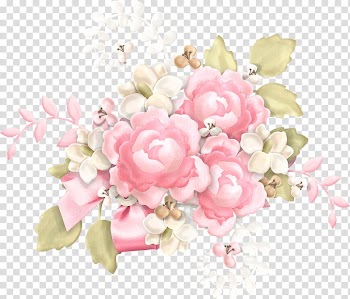 Paper Flower , watercolor white flower transparent background PNG clipart