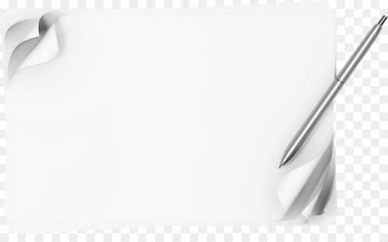 Paper Fountain pen - A pen on white paper 