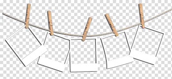 Paper frame, Hanging paper, paper hanged on pegs illustration transparent background PNG clipart