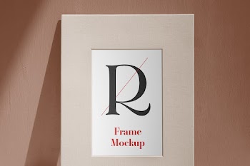 Paper Frame Mockup frame mockup 