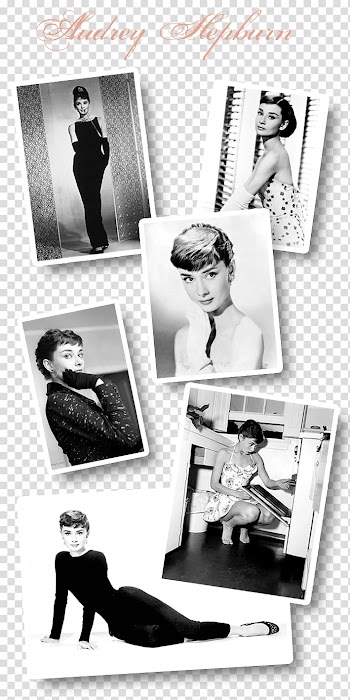 Paper Frames, audrey hepburn transparent background PNG clipart
