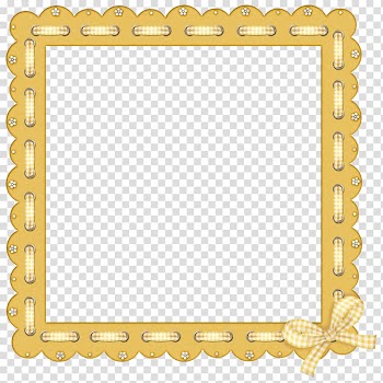 Paper Frames Baroque Vinyl group Pattern, golden frame transparent background PNG clipart