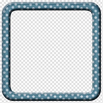 Paper Frames Blue Scrapbooking, green frame transparent background PNG clipart