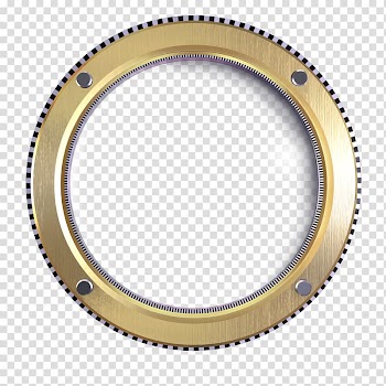 Paper Frames , circle frame transparent background PNG clipart