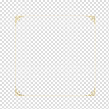 Paper Frames Rectangle Font, Square square box transparent background PNG clipart
