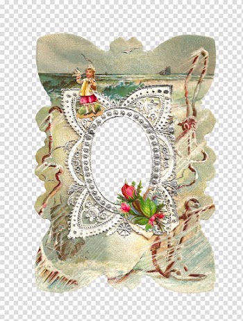 Paper Frames Silver , lace frame transparent background PNG clipart