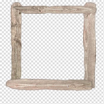 Paper Frames Wood Framing, wood transparent background PNG clipart