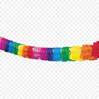 Paper Garland Toy balloon Party - garland 