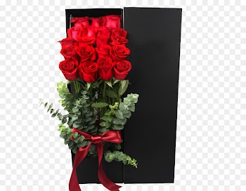 Paper Gift Box Flower Nosegay - A bouquet of roses buckle creative gifts Free 