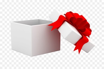 Paper Gift Decorative box Christmas - Open the gift box 