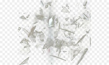 Paper Glass Watermark - glass shards 
