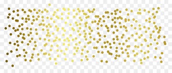 Paper Gold Confetti Clip art - black background 