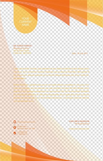 Paper Graphic design Text Illustration, Orange abstract transparent background PNG clipart