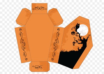 Paper Halloween Box Party Gift - Halloween 