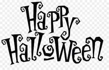 Paper Halloween Wall decal Sticker - burning letter a png 