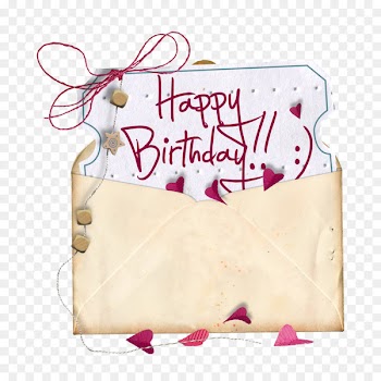 Paper Happy Birthday to You Greeting card Anniversary - Happy Birthday Envelopes 