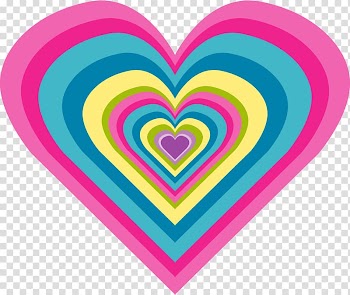 Paper Heart Love, gold heart transparent background PNG clipart