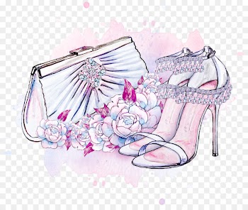 Paper High-heeled footwear Shoe - Women Shoes 