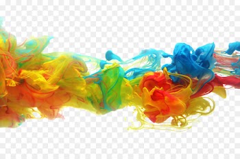 Paper Ink Watercolor painting Pigment - Melt in water color ink 