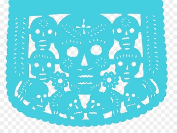 Paper La Calavera Catrina Papel picado Day of the Dead - ritual 