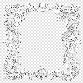 Paper Lace Frames Decoupage, others transparent background PNG clipart