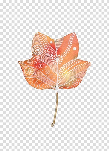 Paper Leaf Drawing Art, Maple Leaf transparent background PNG clipart