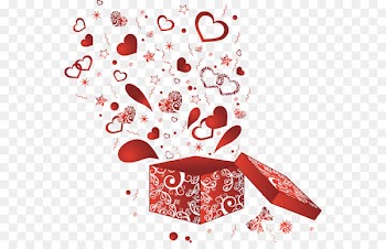 Paper Love letter Valentine's Day - passionate 