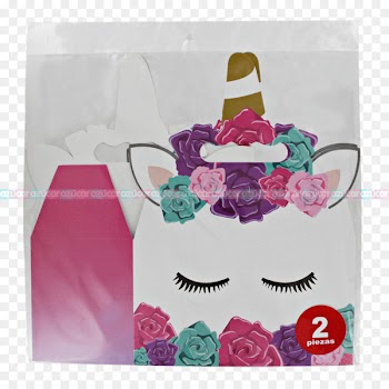 Paper Lunchbox Unicorn Handbag - box 